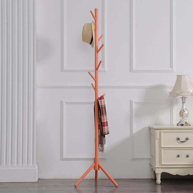 8 Hooks Modern Colorful Coat Hanger | Bowlift