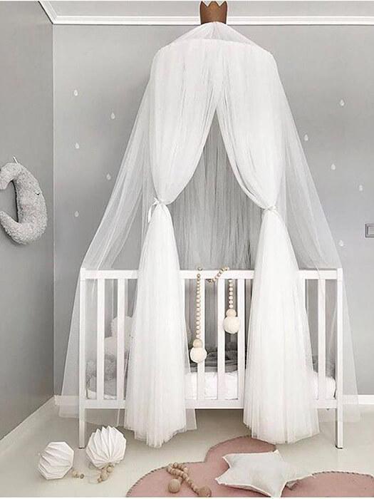 BowLift | Baby Bed Curtain Round Crib