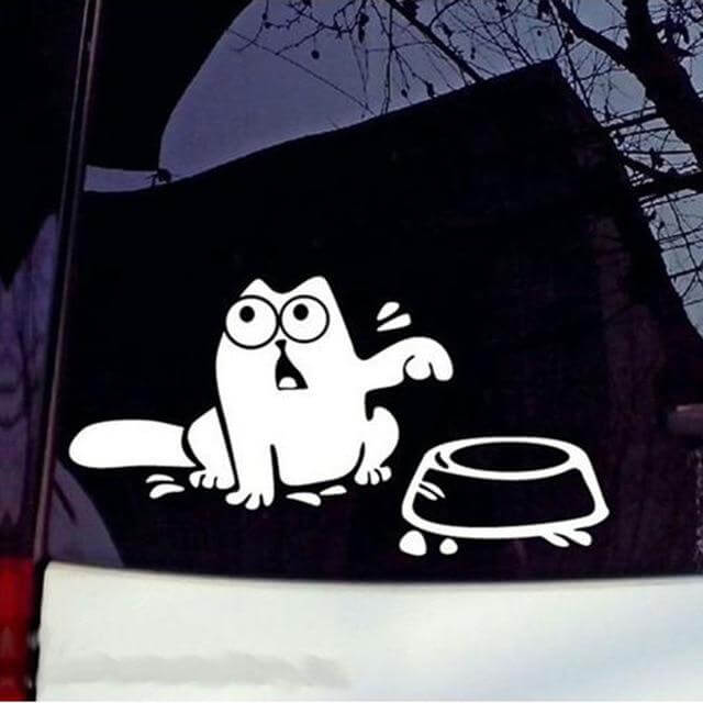 BowLift | Hungry Cat Bowl Car Gas Fuel Tank Cap Cover
