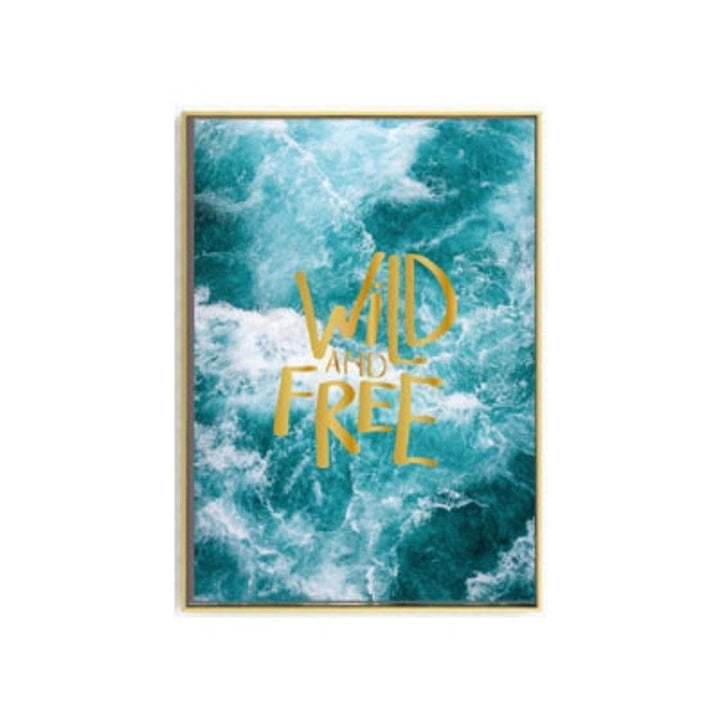 Nordic Seascape Inspiring Quotes Abstract | Bowlift