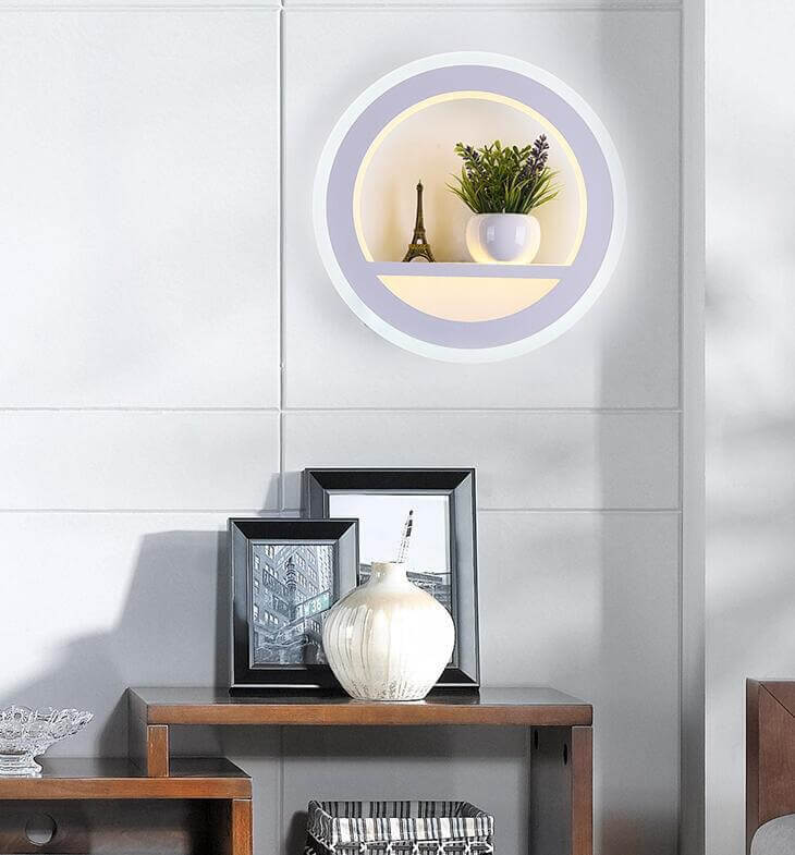 Acrylic Led Wall modern Wall Lights | Bowlift