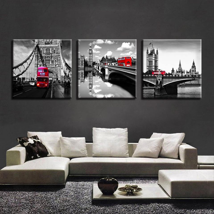 London Bridge Tower - Canvas Wall Art Painting | Bowlift