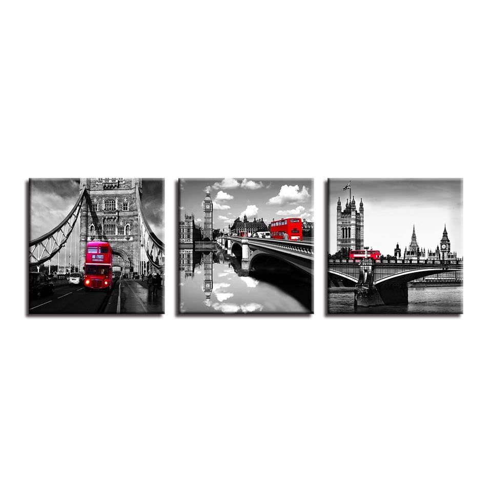 London Bridge Tower - Canvas Wall Art Painting | Bowlift