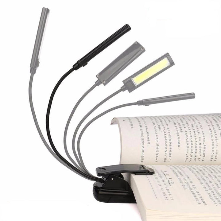 Study Buddy Light - Flexible Arms Desk Clip Lamp | Bowlift