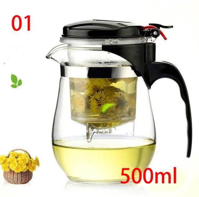 High Quality Heat Resistant Glass Teapot | Bowlift