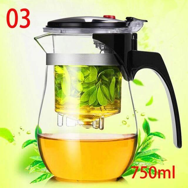 High Quality Heat Resistant Glass Teapot | Bowlift