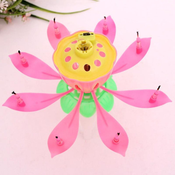 Birthday Lotus Flower Candle | Bowlift