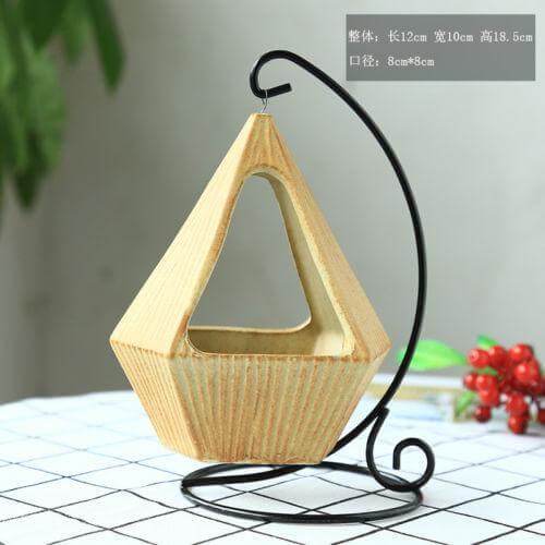 BowLift | Flower Hanging Triangle Vase Container Pot