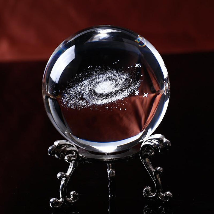 BowLift | 3D Galaxy Quartz Crystal Ball