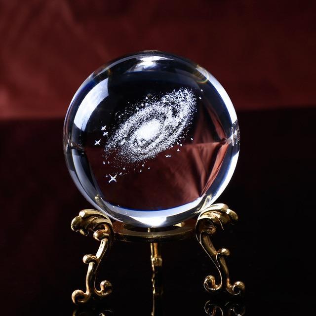 BowLift | 3D Galaxy Quartz Crystal Ball