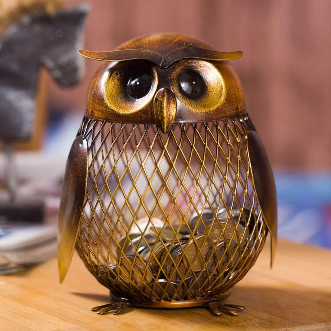 BowLift | Owl Shaped Piggy Bank