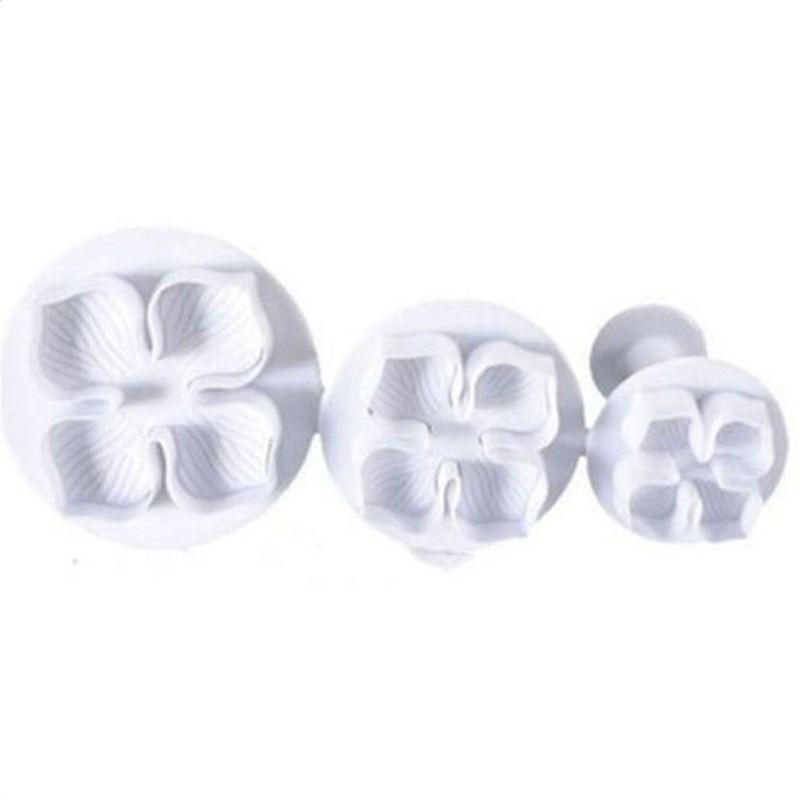 3 Piece Set - Flower Shape Pastry Decorating Tools | Bowlift