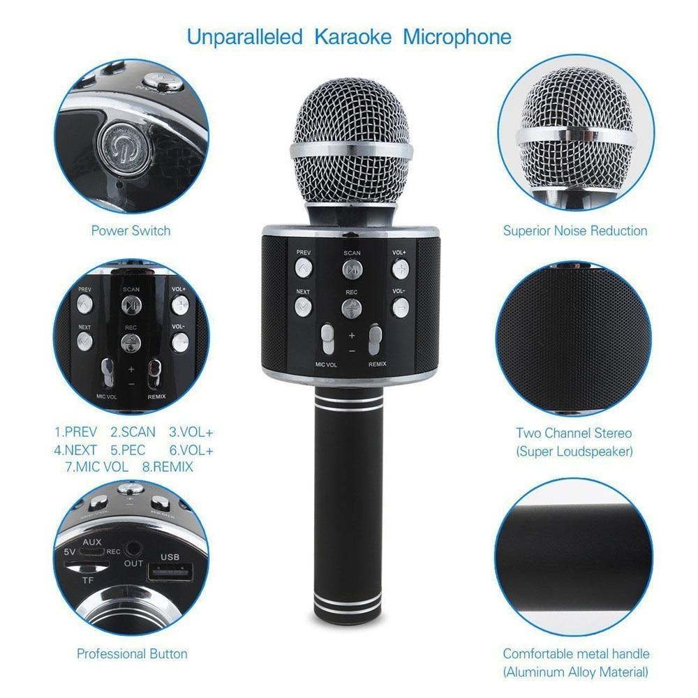 BowLift | Wireless Magic Karaoke Microphone – Bluetooth Karaoke Microphone