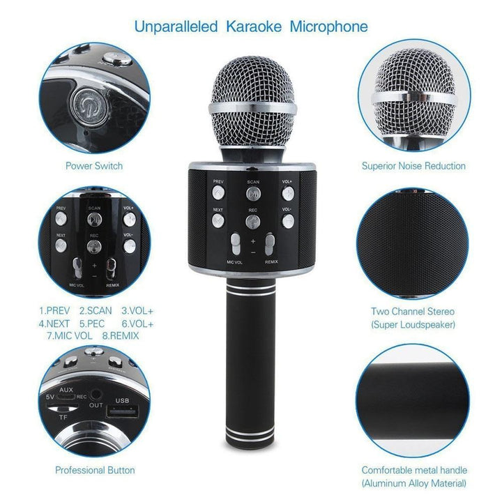 BowLift | Wireless Magic Karaoke Microphone – Bluetooth Karaoke Microphone