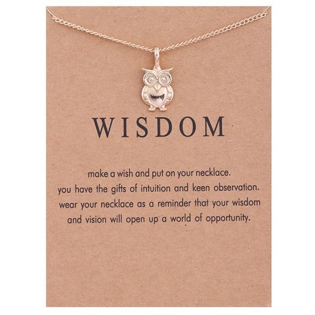BowLift | Women Sweater Owl Chain Necklace