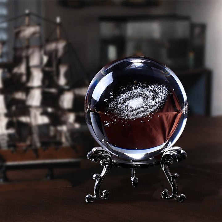 Andromeda - Engraved Galaxy Sphere | Bowlift