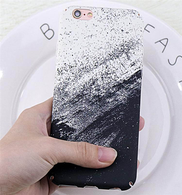 BowLift | Classic Black White Graffiti Iphone Cases