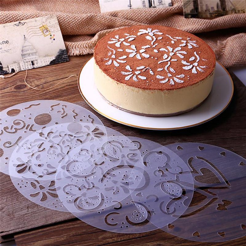 Betty - 4 Piece Set Cake Mold Stencil | Bowlift