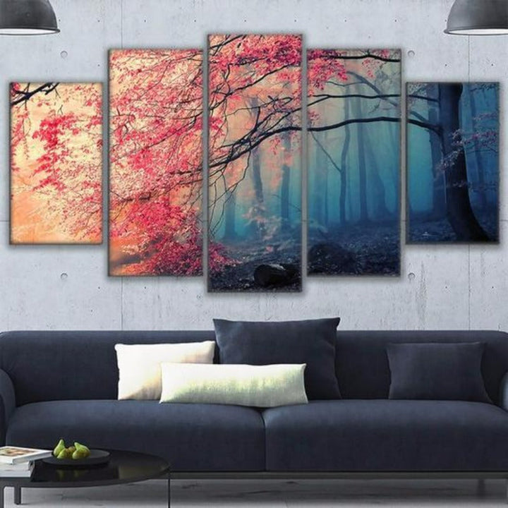Cherry Blossoms-Canvas Wall Art Painting | Bowlift