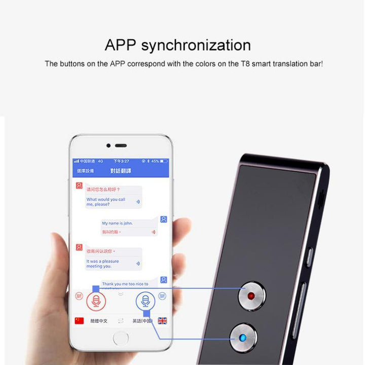 Multi-Language Portable Smart Voice Translator | Bowlift