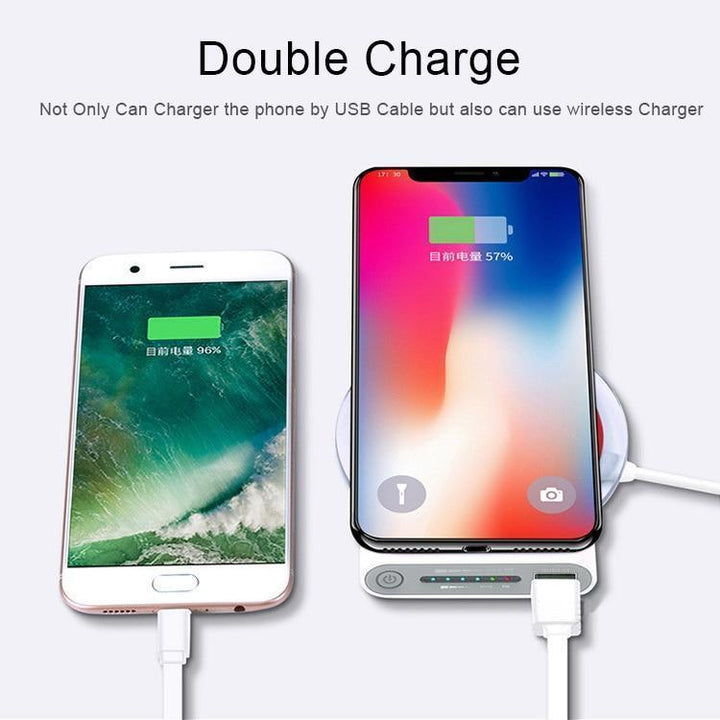 BowLift | Qi Wireless Power Bank Charger For iPhone and Android