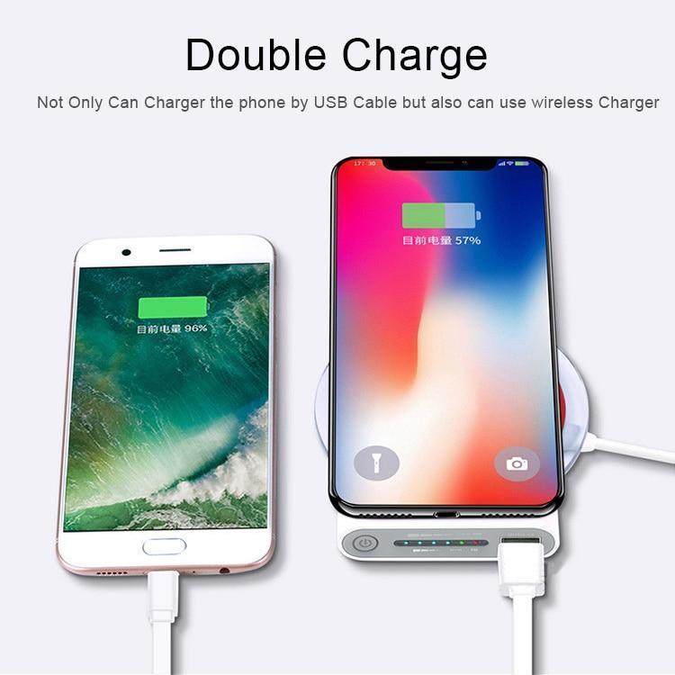 BowLift | Qi Wireless Power Bank Charger For iPhone and Android