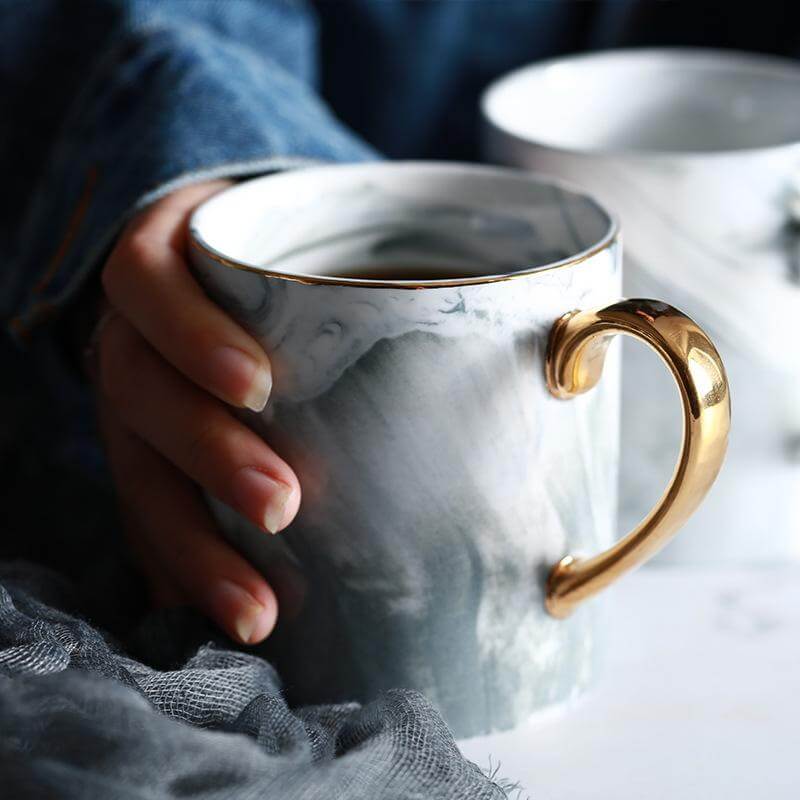 BowLift | European Marble Porcelain Mug