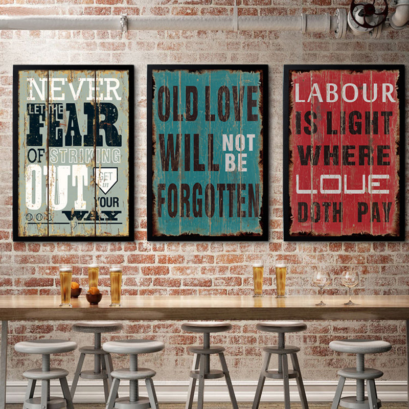 Vintage Europe Posters Love - Canvas Wall Art Painting | Bowlift