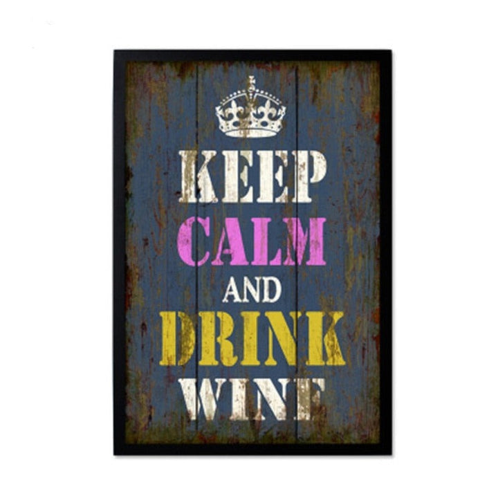 Vintage Europe Posters Love - Canvas Wall Art Painting | Bowlift