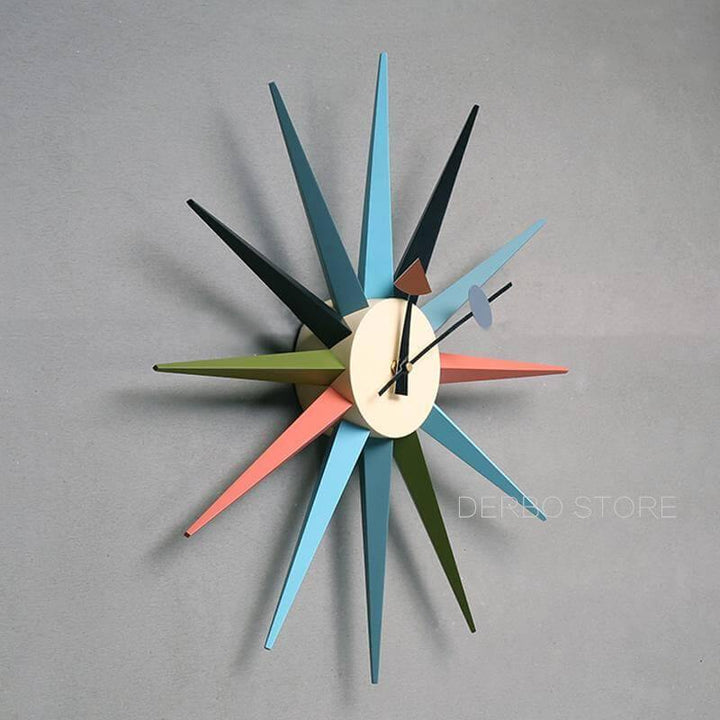BowLift | Modern Design Starburst Shape Wall Clock