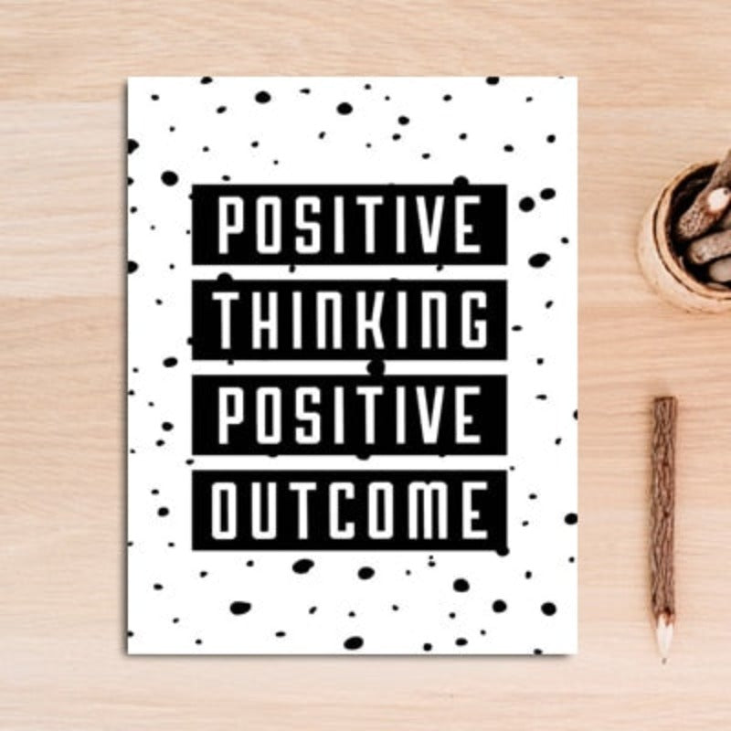 Motivational Life Quote Black White - Canvas Wall Art Painting | Bowlift