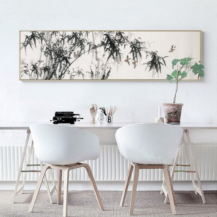 Chirping Birds-Canvas Wall Art Painting | Bowlift