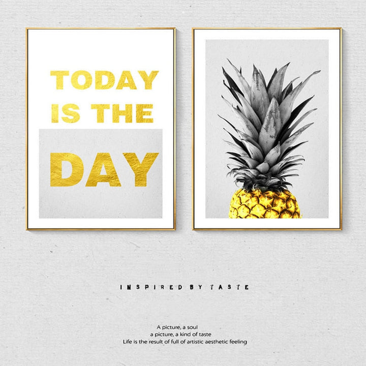 Today Is The Day - Canvas Wall Art Painting | Bowlift