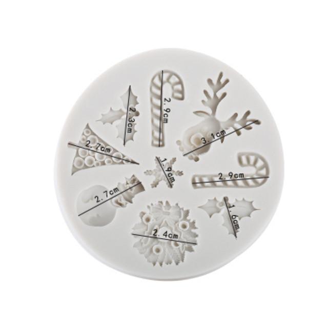 Christmas Silicone Cookie Molds | Bowlift