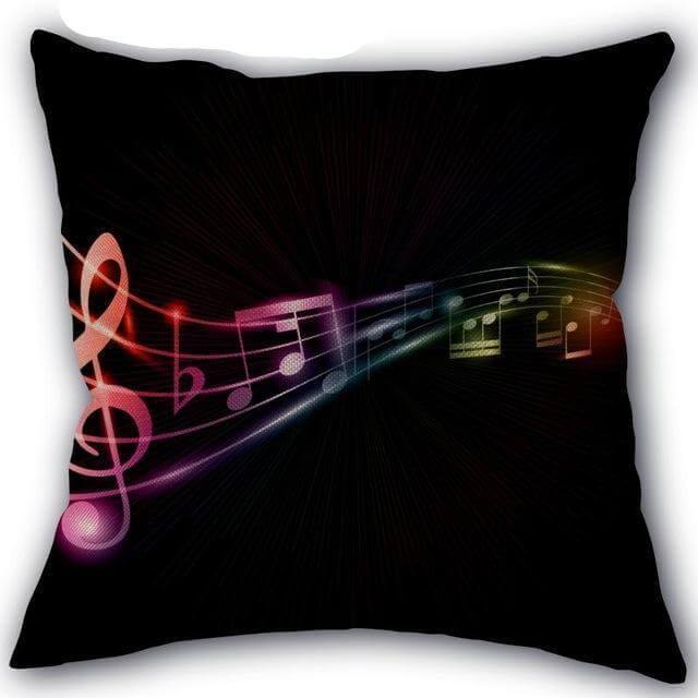 BowLift | Decorative Comfy Musical Notes Pillow Case