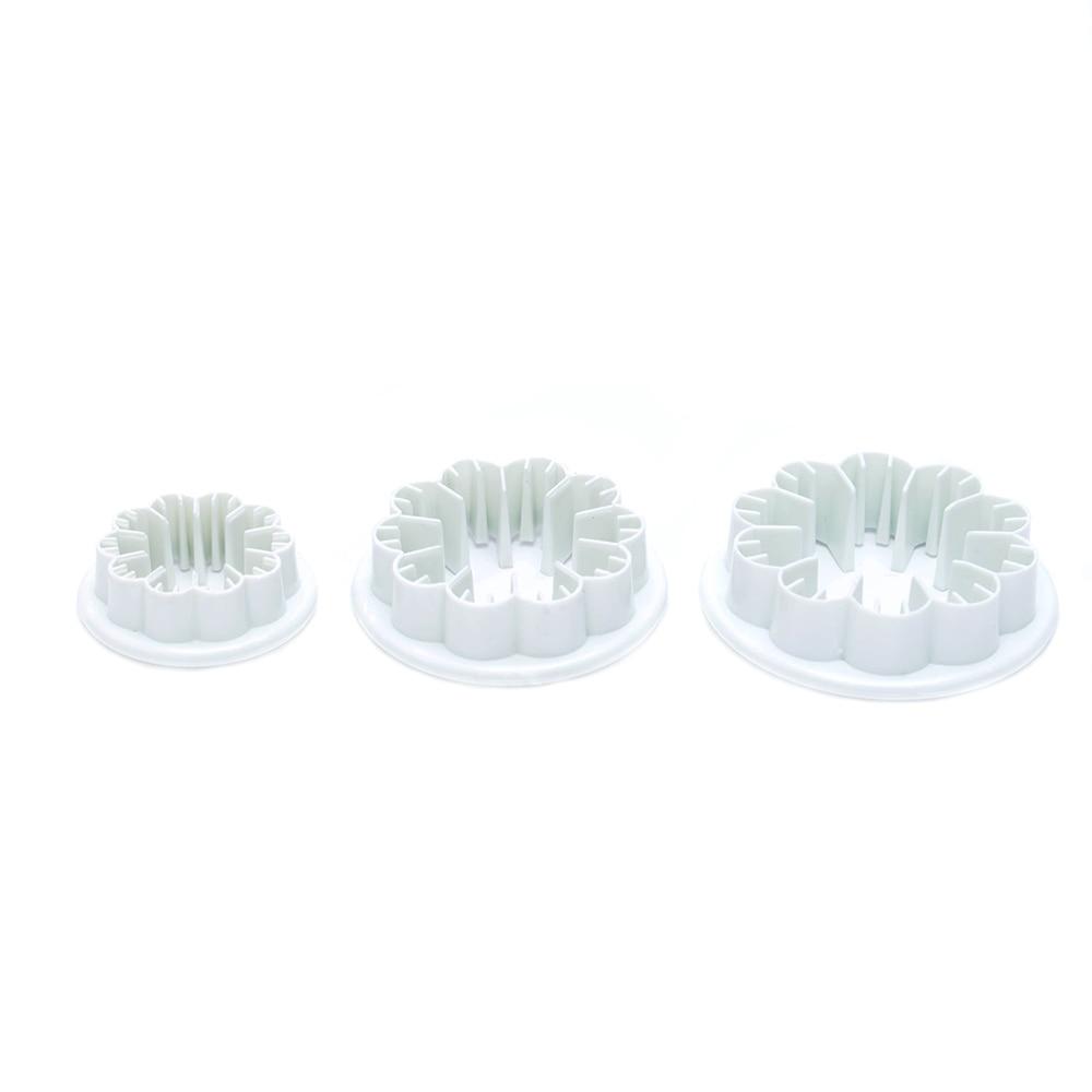 3 Piece Set - Flower Shape Pastry Decorating Tools | Bowlift