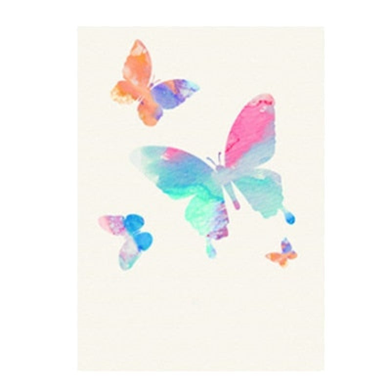 Watercolor Butterfly - Canvas Wall Art Painting | Bowlift