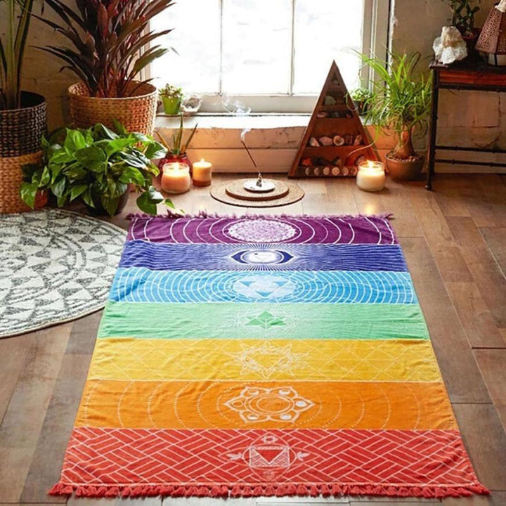 BowLift | Yoga mat with the Seven Chakras - ChakraBalance