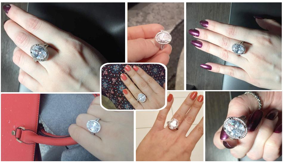 Oval Cut 6ct CZ Ring | Bowlift