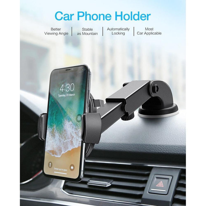BowLift | Locking Windshield Phone Mount