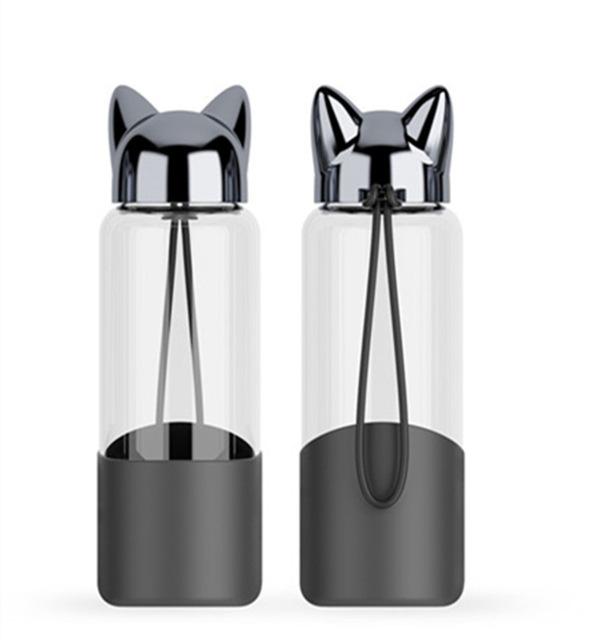 Laia - Cat Ear Portable Water Bottle | Bowlift