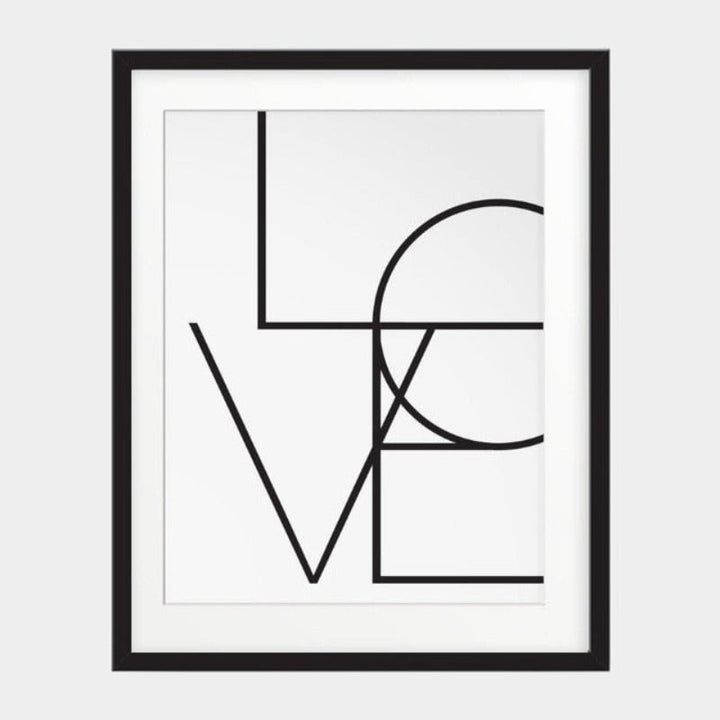 Black & White Nordic Inspiring Life Quotes - Canvas Wall Art Painting | Bowlift