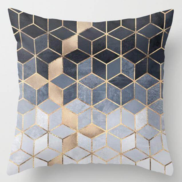 BowLift | Irregular Triangle Pattern Pillow Cases