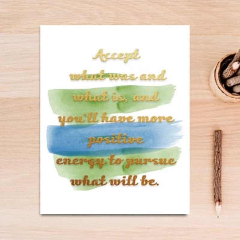 Inspirational Life Quotes Fruit Tea - Canvas Wall Art Painting | Bowlift