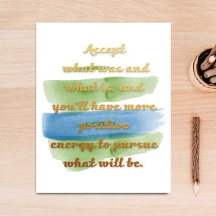 Inspirational Life Quotes Fruit Tea - Canvas Wall Art Painting | Bowlift