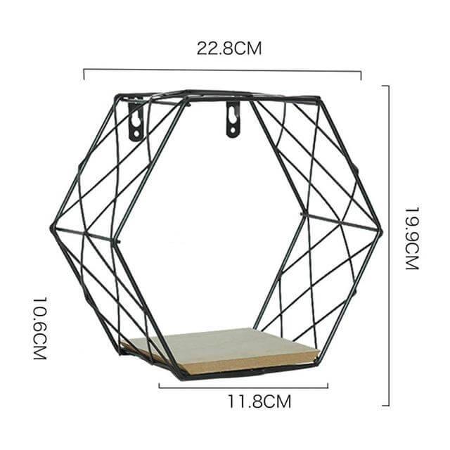 BowLift | Iron Grid Wall Shelf