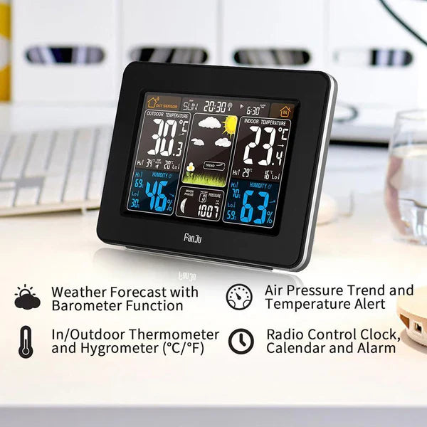 BowLift | Personal Home Weather Station Center Wireless Indoor Outdoor Use