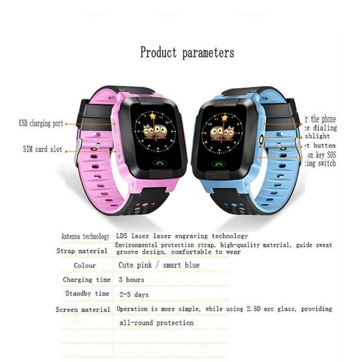 BowLift | Kids GPS Tracker Smart Watch With Camera