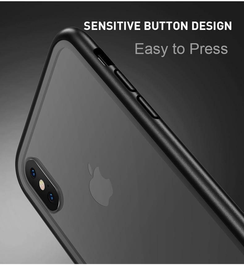 BowLift | 2019 New Magnetic Absorption Glass Cover Case for iPhone