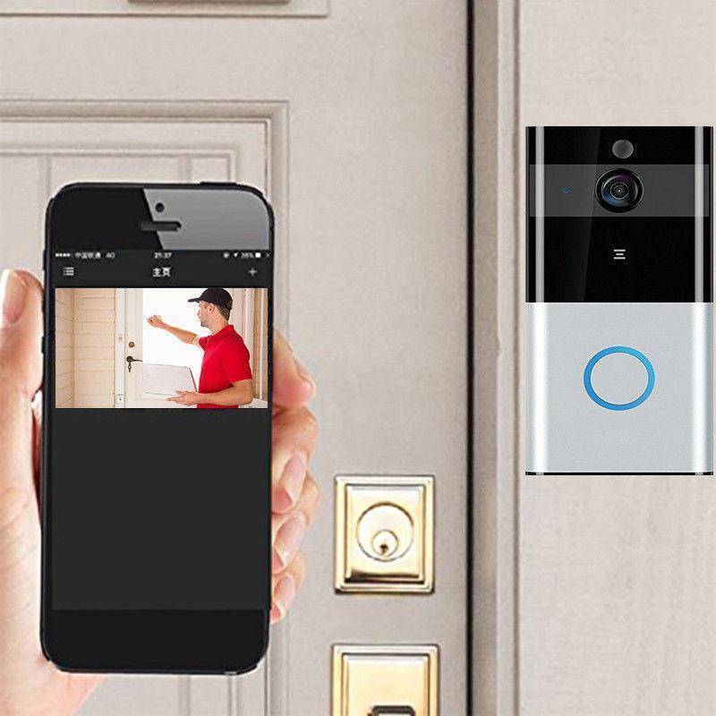 BowLift | WiFi Wireless Video Camera Door Bell Doorbell With Motion Detection and Night Vision
